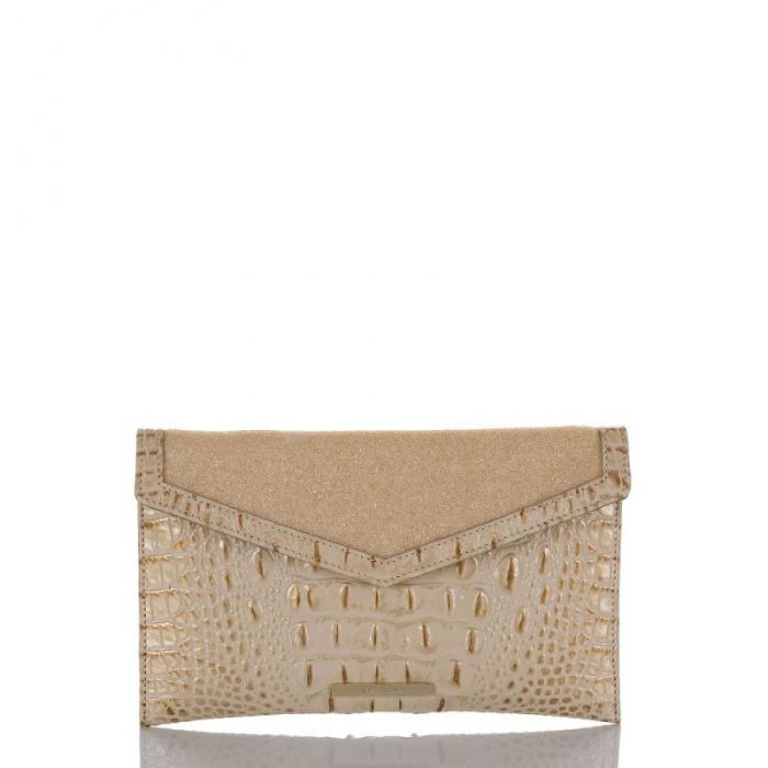 Brahmin | Women's Envelope Clutch Satin Golightly | Quick Ship!