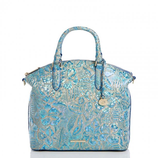 Brahmin | Women's Large Duxbury Satchel Serenity Sonic | Quick Ship!