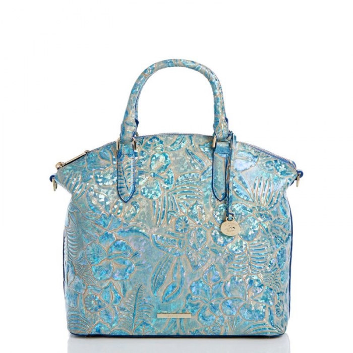 Brahmin | Women's Large Duxbury Satchel Serenity Sonic | Quick Ship!