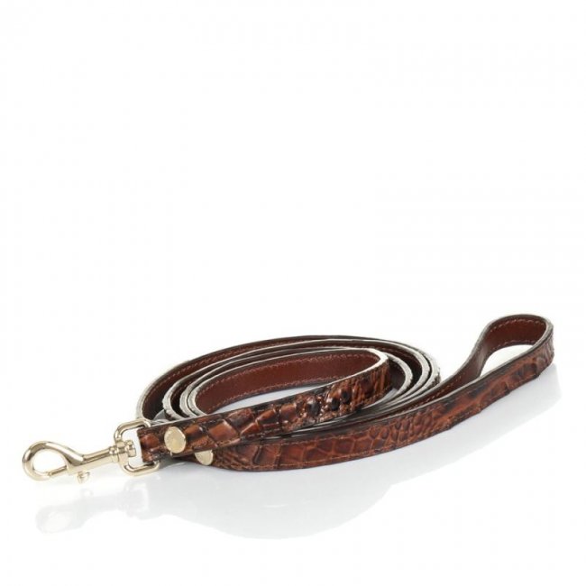 Brahmin | Women's Small Pet Leash Pecan Melbourne | Quick Ship!