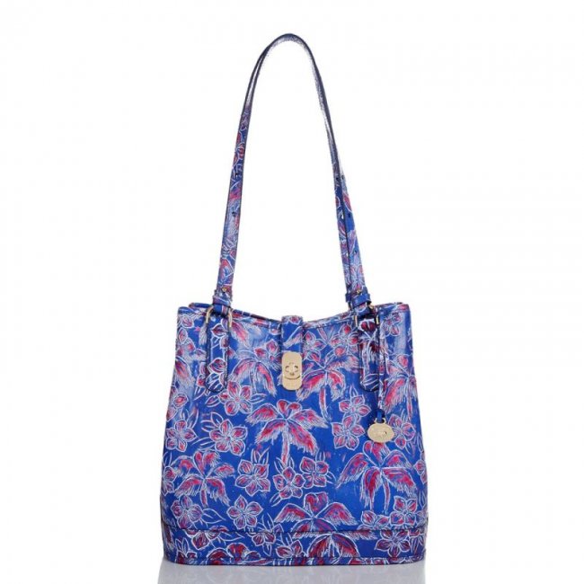 Brahmin | Women's Fiora Vista Blue Torrone | Quick Ship!