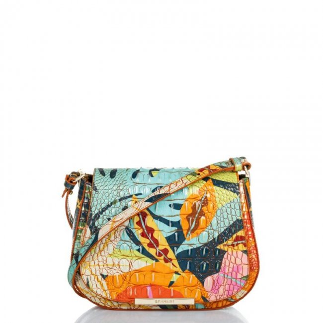 Brahmin | Women's Small Nadine Retro Jungle Melbourne | Quick Ship!