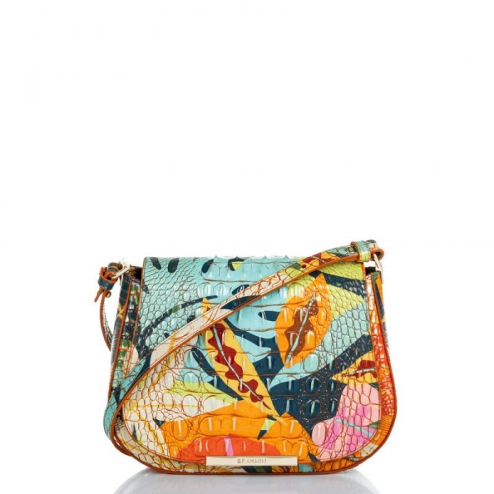 Brahmin | Women's Small Nadine Retro Jungle Melbourne | Quick Ship!