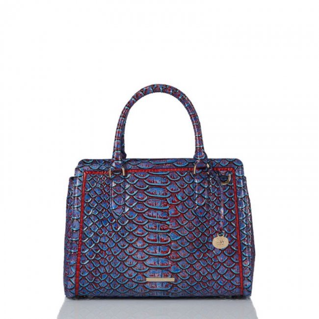 Brahmin | Women's Small Finley Vista Blue Vanzant | Quick Ship!