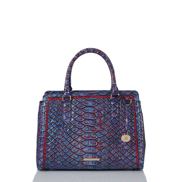 Brahmin | Women's Small Finley Vista Blue Vanzant | Quick Ship!