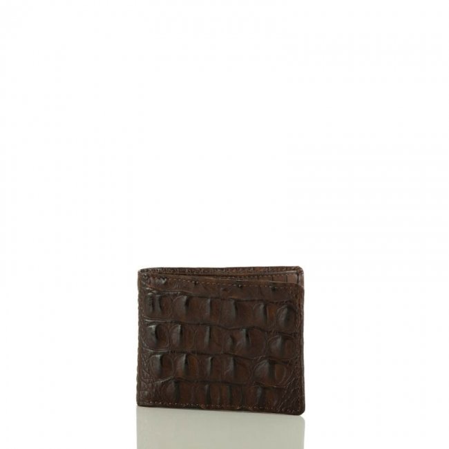 Brahmin | Men's Billfold Cocoa Brown Vintage Melbourne | Quick Ship!