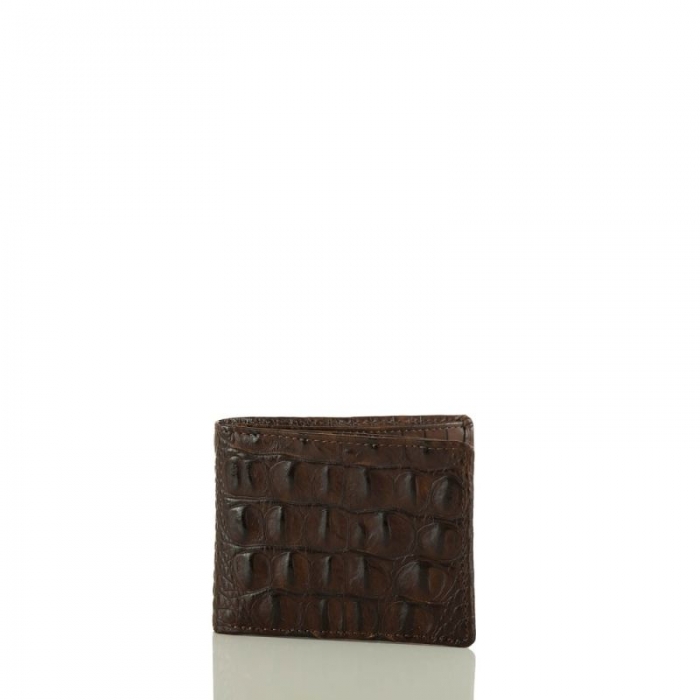 Brahmin | Men's Billfold Cocoa Brown Vintage Melbourne | Quick Ship!