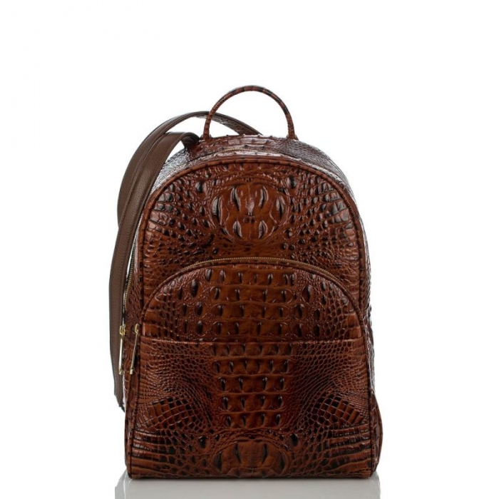 Brahmin | Men's Dartmouth Backpack | Brown Leather Backpack | Quick Ship!