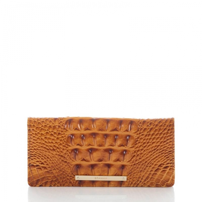 Brahmin | Women's Ady Wallet Dark Rum Melbourne | Quick Ship!