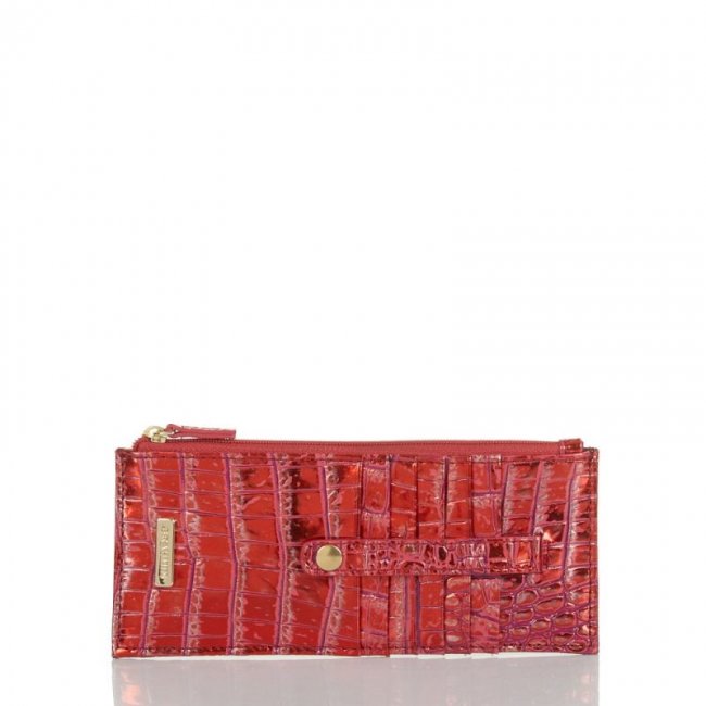 Brahmin | Women's Credit Card Wallet Red Dragon Melbourne | Quick Ship!