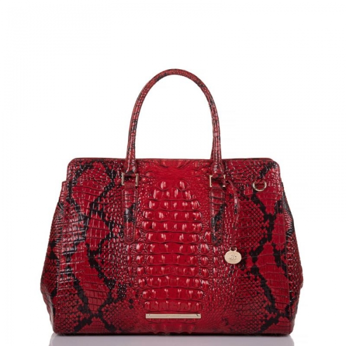 Brahmin | Women's Finley Carryall Lipstick Ombre Melbourne | Quick Ship!