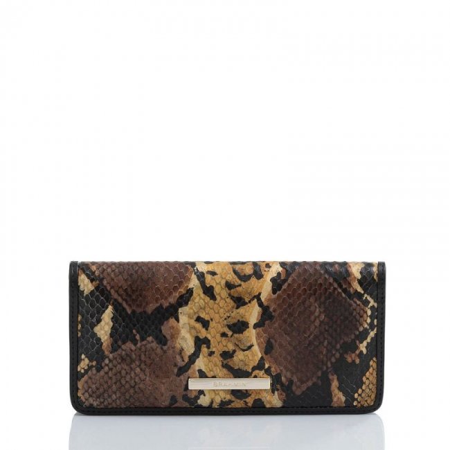 Brahmin | Women's Ady Wallet Chocolate Erling | Quick Ship!