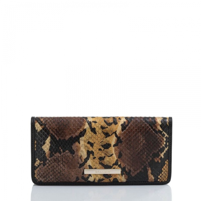 Brahmin | Women's Ady Wallet Chocolate Erling | Quick Ship!