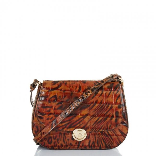 Brahmin | Women's Small Nadine Cognac Hendrix | Quick Ship!