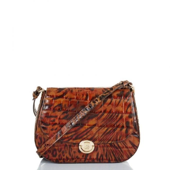 Brahmin | Women's Small Nadine Cognac Hendrix | Quick Ship!