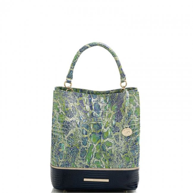 Brahmin | Women's Amelia Green Viper Mackay | Quick Ship!