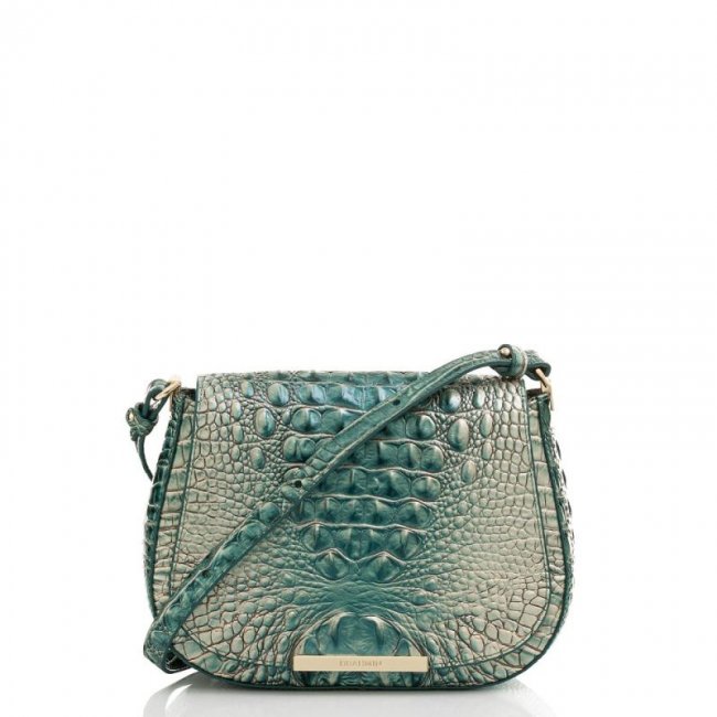 Brahmin | Women's Small Nadine Petrol Ombre Melbourne | Quick Ship!