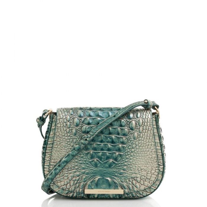Brahmin | Women's Small Nadine Petrol Ombre Melbourne | Quick Ship!