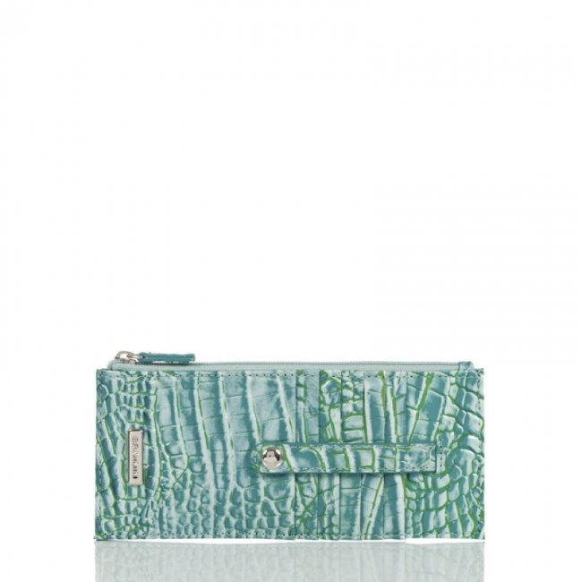 Brahmin | Women's Credit Card Wallet Cotton Candy Ombre Melbourne | Quick Ship!