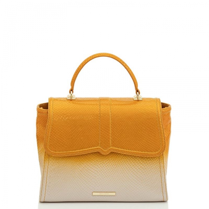 Brahmin | Women's Ingrid Canary Por do Sol | Quick Ship!