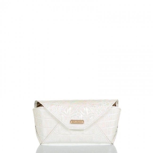 Brahmin | Women's Eyeglass Case Milk Melbourne | Quick Ship!