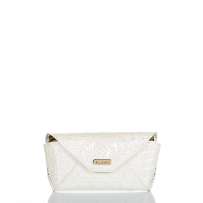 Brahmin | Women's Eyeglass Case Milk Melbourne | Quick Ship!
