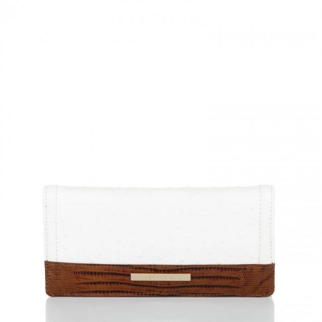 Brahmin | Women's Ady Wallet Milk Sanibel | Quick Ship!