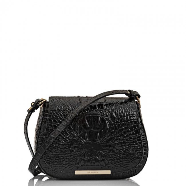 Brahmin | Women's Small Nadine Black Melbourne | Quick Ship!