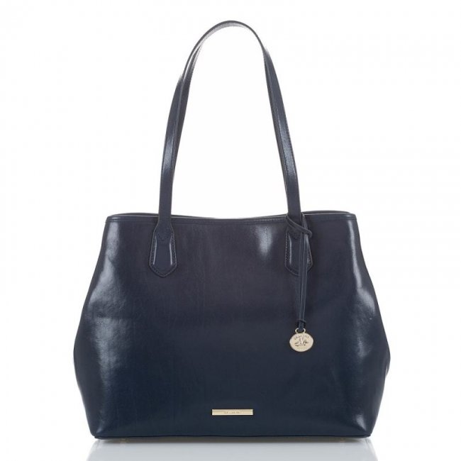 Brahmin | Women's Medium Julian Navy Topsail | Quick Ship!