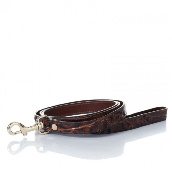 Brahmin | Women's Medium Pet Leash Pecan Melbourne | Quick Ship!