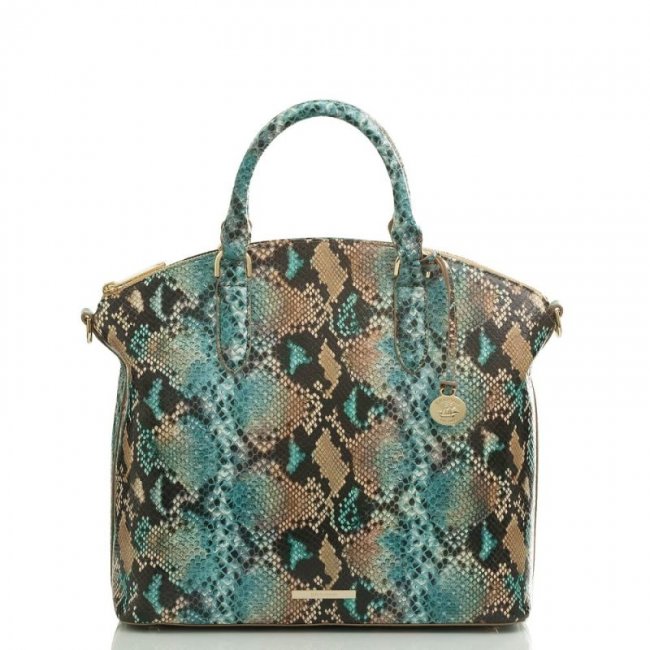 Brahmin | Women's Large Duxbury Satchel Ocean Lilyana | Quick Ship!