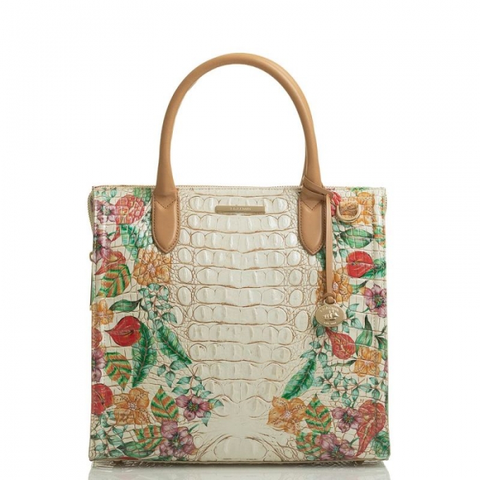 Brahmin | Women's Caroline Ivory Tahiti | Quick Ship!