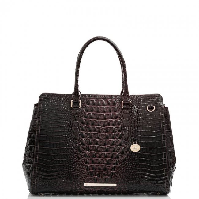 Brahmin | Women's Finley Carryall Cocoa Ombre Melbourne | Quick Ship!