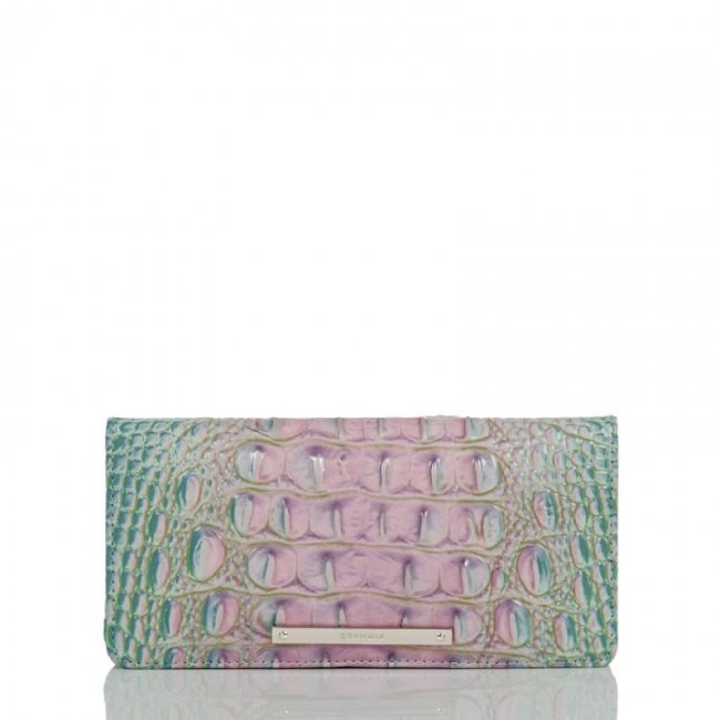 Brahmin | Women's Ady Wallet Cotton Candy Ombre Melbourne | Quick Ship!