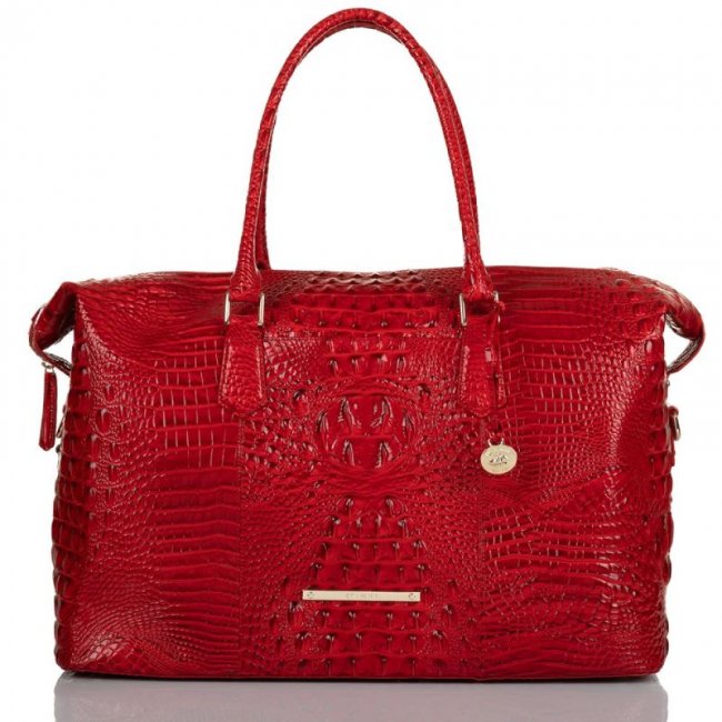 Brahmin | Women's Duxbury Weekender Carnation Melbourne | Quick Ship!