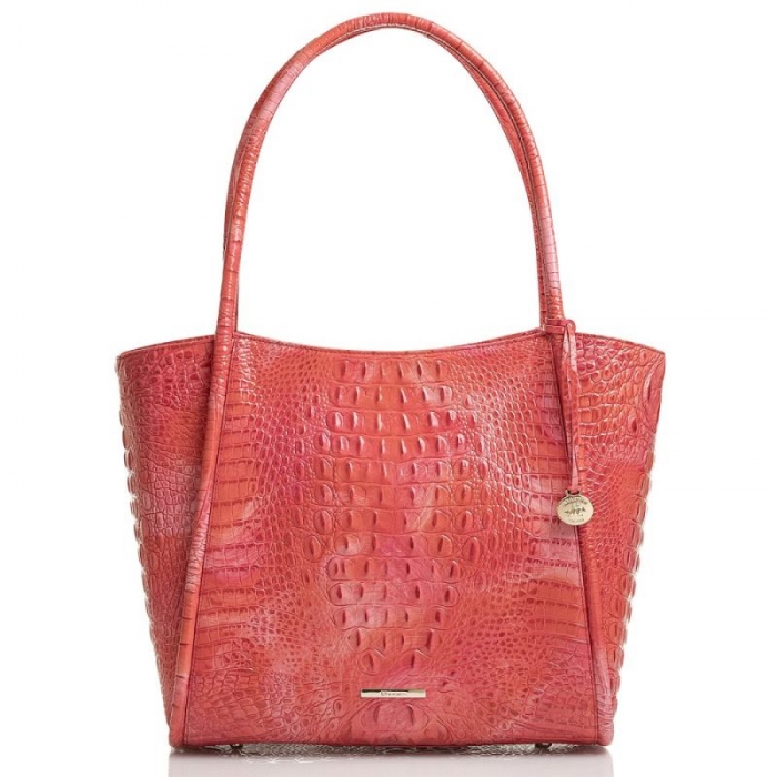 Brahmin | Women's Bailee Punchy Coral Melbourne | Quick Ship!