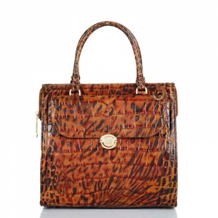 Brahmin | Women's Caroline Cognac Hendrix | Quick Ship!