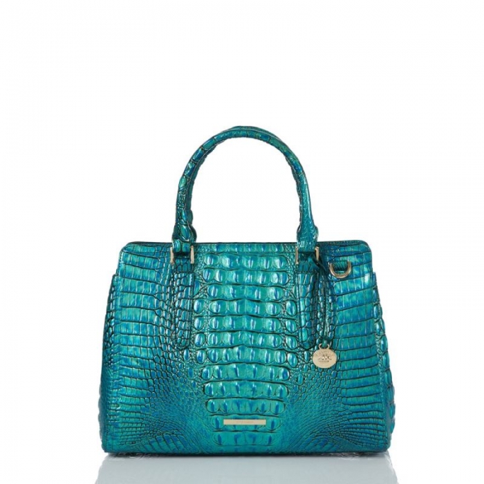 Brahmin | Women's Small Finley Peacock Melbourne | Quick Ship!