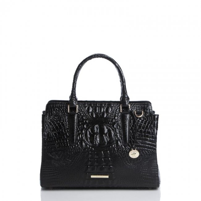 Brahmin | Women's Small Finley Black Melbourne | Quick Ship!