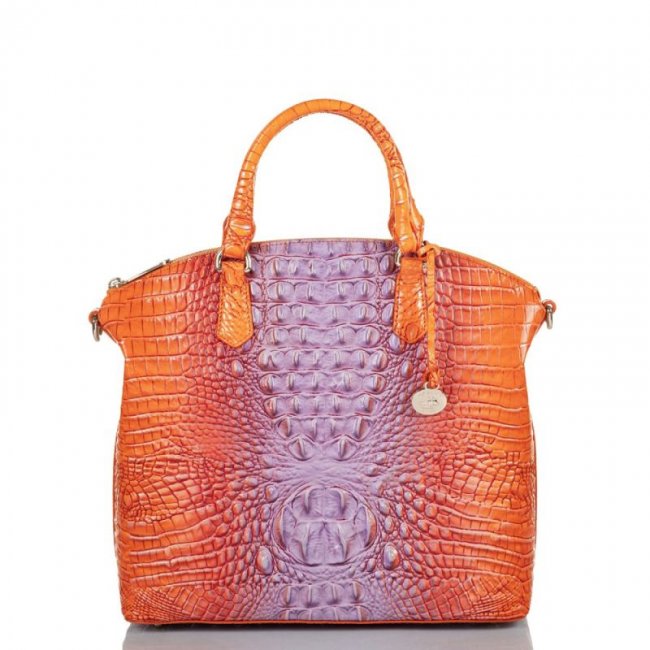 Brahmin | Women's Large Duxbury Satchel Daiquiri Ombre Melbourne | Quick Ship!