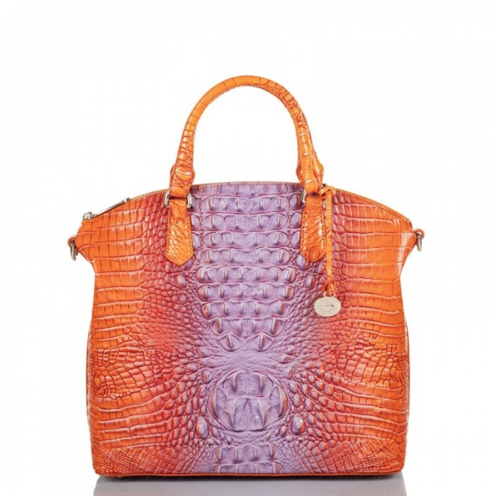 Brahmin | Women's Large Duxbury Satchel Daiquiri Ombre Melbourne | Quick Ship!
