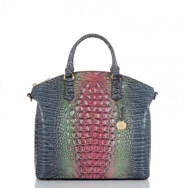 Brahmin | Women's Large Duxbury Satchel Radiance Ombre Melbourne | Quick Ship!