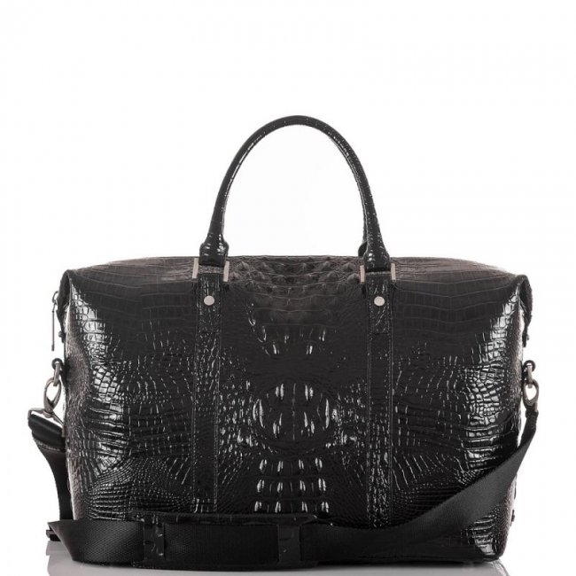 Brahmin | Women's Duxbury Duffle Black Melbourne | Quick Ship!
