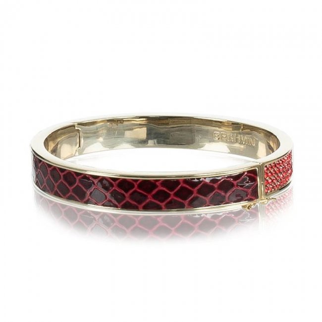 Brahmin | Women's Split Crystal Bangle Rose Fairhaven | Quick Ship!