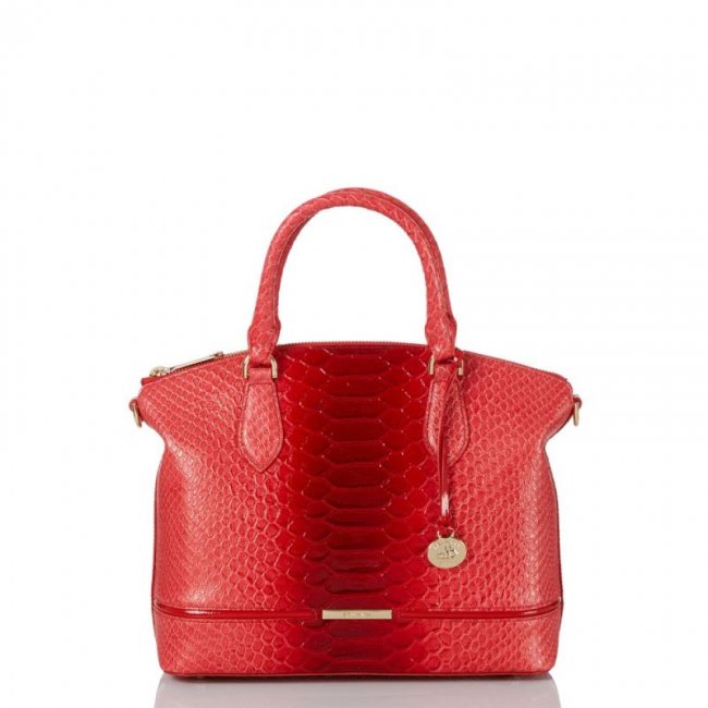 Brahmin | Women's Duxbury Satchel Flame Calimero | Quick Ship!