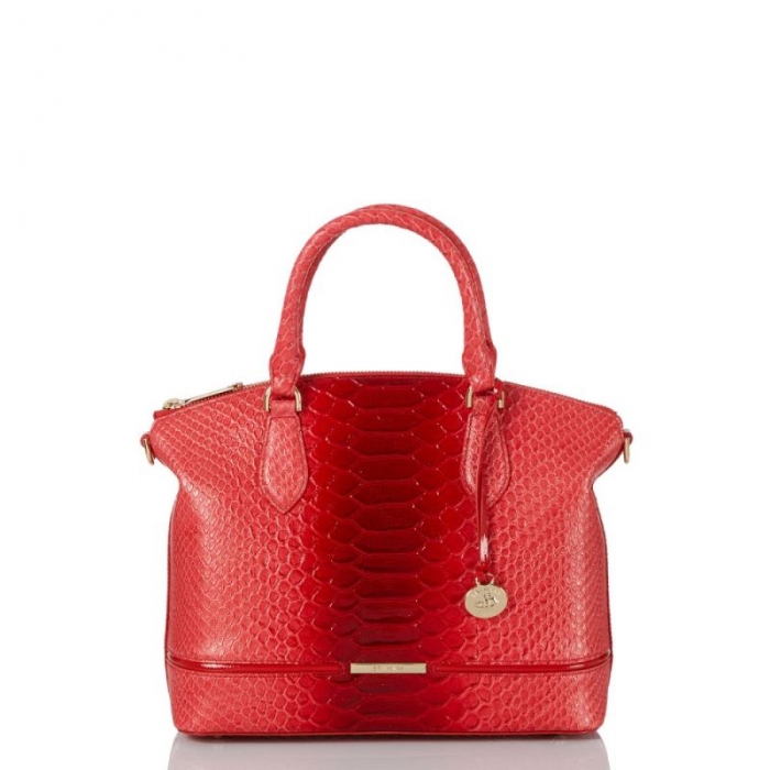 Brahmin | Women's Duxbury Satchel Flame Calimero | Quick Ship!