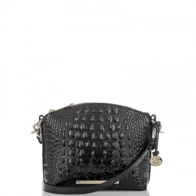 Brahmin | Women's Mini Duxbury Black Melbourne | Quick Ship!