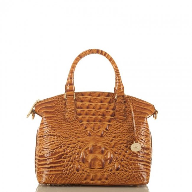 Brahmin | Women's Duxbury Satchel Dark Rum Melbourne | Quick Ship!