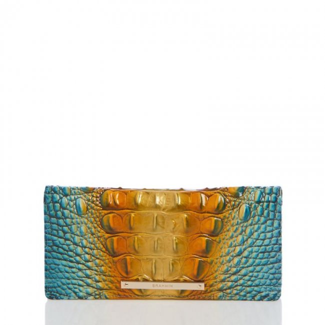 Brahmin | Women's Ady Wallet Bermuda Ombre Melbourne | Quick Ship!