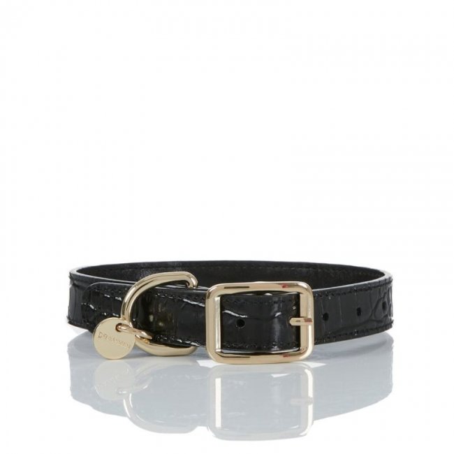 Brahmin | Women's Medium Pet Collar Black Melbourne | Quick Ship!